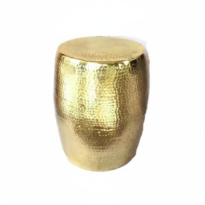 Taburetes de cantante de barra de Metal moderno, atractivo acabado martillado, decoración del hogar, sala de estar y dormitorio, taburetes de aplicación de parque de Venta caliente - Product Image 1