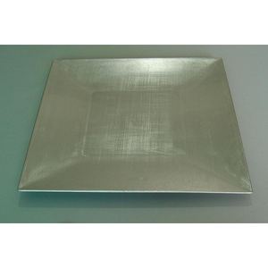 PLAQUE DORÉE DÉCORATIVE 33X33CM - Product Image 1