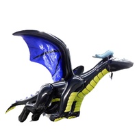 Animatronic film d'animation western dragon bleu dragon pour thème dino partie d'amusement plus grand Dragon gonflable rebond