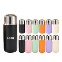 Bouteille isotherme portable personnalisable avec logo, en acier inoxydable 316, 230 ml/350 ml, isolation thermique 12-24h, écologique