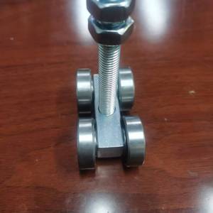 Portes coulissantes modernes de poulie de <span class=keywords><strong>Rail</strong></span> de suspension commerciale d'usine <span class=keywords><strong>industrielle</strong></span> résistante aux hautes températures C50 pour le bureau - Product Image 4