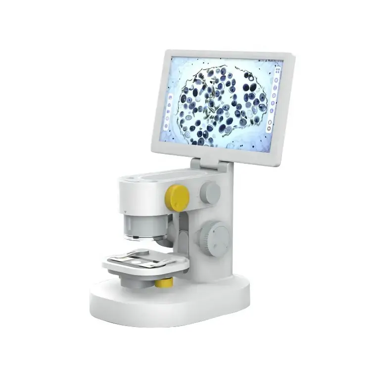 デジタルカメラ付き電子三眼顕微鏡用学生顕微鏡生物学的デジタル顕微鏡