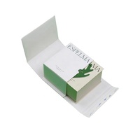 Boîte à tiroirs personnalisée de luxe avec gaufrage, ensemble de fournitures de bureau, coffret cadeau, emballage en papier rigide auto-assemblant, boîte cadeau professionnelle pour le bureau