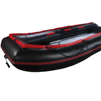 Bateau pneumatique de qualité supérieure pour la pêche, 5,5 m, 18 pieds, petits bateaux pour la pêche