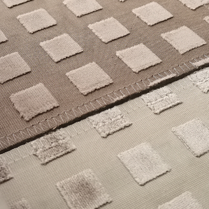 قماش مخملي بنمط هندسي لستائر الأرائك - Product Image 2