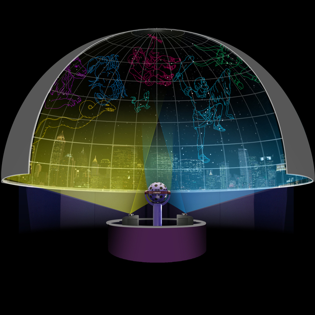 SMX 6m Diameter Dome Projection Screen 360 Degree Immersive Projection Screen