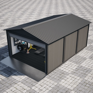 <span class=keywords><strong>Garage</strong></span> préfabriqué sur mesure pour 1 ou 2 voitures, en panneaux sandwich préfabriqués, avec appartement au-dessus - Product Image 3
