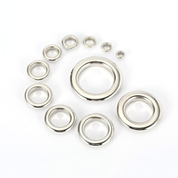 Œillet métallique de 40 mm en acier inoxydable/fer inoxydable/aluminium/grand œillet métallique pour bande de rideau