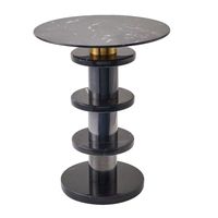 Canapés blancs nordiques pour salon, table d'appoint moderne, table basse ronde en marbre pour café