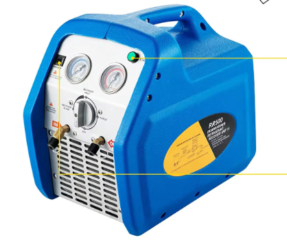 Высокое качество 1hp AC 1hp AC 1hp рециркуляционный Хладагент машина для рециркуляции другого холодильного хладагента машина для рекуперации воздуха морозильник часть