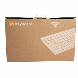 Caja de embalaje para teclados de 3C Electronics, para envíos de marcas en línea, corrugada, opción de flauta B/E, plegable, fabricante de cajas de envío. - Product Image 3