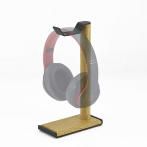 SAMDI Oak <span class=keywords><strong>Support</strong></span> pour <span class=keywords><strong>casque</strong></span> Présentoir Stockage en bois pour une expérience <span class=keywords><strong>audio</strong></span> améliorée - Product Image 3