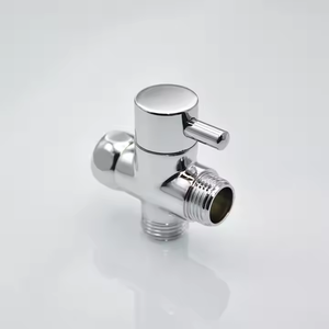 Vanne d'<span class=keywords><strong>angle</strong></span> en laiton de haute qualité pour salle de bain articles sanitaires bas prix approvisionnement industriel inverseur pommeau de <span class=keywords><strong>douche</strong></span> bon pour les toilettes à domicile - Product Image 3