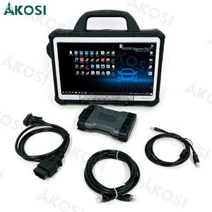 Outil de diagnostic et scanner de codes MB Star C6 Doip pour la programmation des véhicules Benz/Mercedes, connexion multiplexeur C6 Star MB et tablette CF D1 - Product Image 4