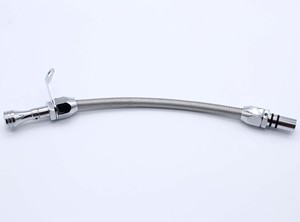 Pour Chevrolet GM, jauge de niveau d'huile de transmission flexible en acier inoxydable 700R4, 700 R4 Tranny SBC BBC 3003 VA0074 - Product Image 2