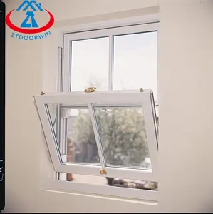 ZHTDOORS çin tedarikçisi Ultra sessiz asılı pencere pleksiglas asılı pencere alüminyum çerçeve asılı pencere