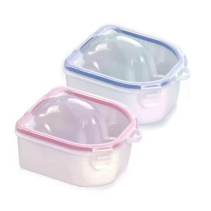 Double Layer Nail Soaking Bowl Thickened Acetone Soak Off <b>Gel</b> Polish Remover Manicure Bowl for Salon - Product Image 1