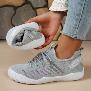 <span class=keywords><strong>Scarpe</strong></span> da Corsa Casual da Donna Nuove Arrivate Estive, Leggere e Traspiranti con Tomaia in Mesh, Allacciate, Antiscivolo, con Suola Morbida, <span class=keywords><strong>Scarpe</strong></span> Sportive - Product Image 6