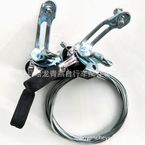 Palanca de cambio de bicicleta de aluminio, 2 velocidades, duradera, para bicicleta de montaña - Product Image 1