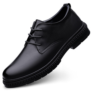 Zapatos de Vestir de Cuero Estilo Británico para Hombre, Talla Grande 2026, de Piel Vacuna con Cordones - Product Image 3