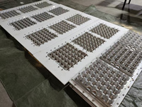 Machine de fabrication de moules pour barquettes/cartons à œufs en pâte à papier recyclé Zengtuo, pompe PLC 220/380V, modèle 3x4, qualité aluminium/cuivre/plastique