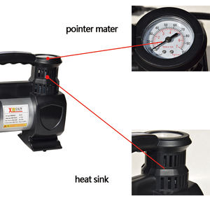 מדחס כבד <span class=keywords><strong>12v</strong></span> צילינדר כפול משאבת אוויר לרכב - Product Image 6