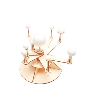 OKYN-G6658 Kit de Ensamblaje de Instrumento Musical de Madera Creativo para Hacer uno Mismo, Modelo de Nueve Bolas - Product Image 2