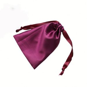 Sacs à cordon en tissu imitation soie pour figurines, cadeaux, cosmétiques, emballage, pochettes cadeaux en tissu imitation soie - Product Image 5