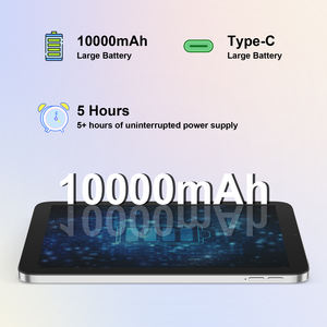 แท็บเล็ต C Idea OEM ขนาด 10.1 นิ้ว ความละเอียด 800*1280 หน้าจอ IPS สีเงิน ระบบปฏิบัติการ Android 16 ประสิทธิภาพสูง ชิปประมวลผล Quad-Core MTK หน่วยความจำ 8GB รองรับ Wi-Fi แบตเตอรี่ 10000mAh รุ่นใหม่ ความจุ 1TB - Product Image 5