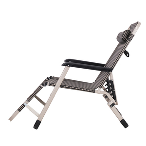 Fabricante de muebles de ocio de China, sillón reclinable de aluminio plegable de <span class=keywords><strong>gravedad</strong></span> cero para ocio, sillas de playa de alta carga - Product Image 1