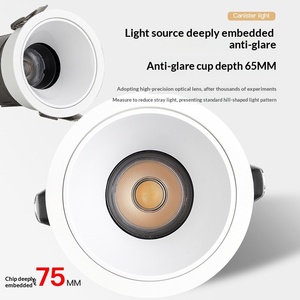 Foco LED de Aluminio de Espectro Completo, 98 CRI, Antideslumbrante, Baja Luz Azul, Inteligente, Tricolor, Empotrable y Regulable para el Hogar - Product Image 4
