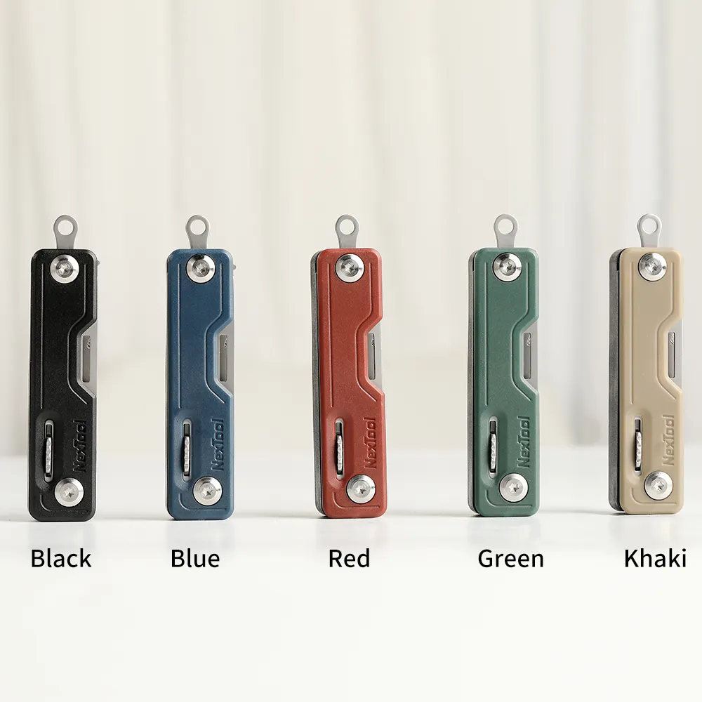 NexTool 2022 New Product Full Locking system high quality portable Mini multi Functional Keychain Knife with phone holder