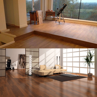 Umweltfreundlicher Moderner Rutschfester Verschleißbeständiger Hotelgeeigneter Klick-Vinyl-Bodenbelag 100% Wasserdichter PVC-Badezimmer-SPC-Bodenbelag