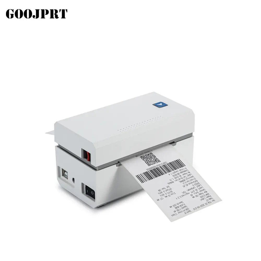 Imprimante d'étiquettes thermiques de 80mm usb-lan, imprimante d'étiquettes de transport utilisée pour les étiquettes d'hôtel de transport d'entrepôt