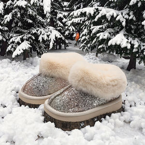 Botas de Invierno 2025 para Niñas, Zapatos de Algodón para Niños, Forradas de Felpa, Impermeables, para Nieve, Estilo Casual para Niños Grandes - Product Image 2
