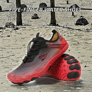 Chaussures aquatiques unisexes à cinq doigts pour l'extérieur, avec empeigne en maille, antidérapantes, pour la plongée, la natation, la marche en rivière, la randonnée aquatique et la marche sur la plage - Product Image 4
