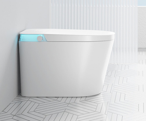 Автоматический Цельный унитаз, роскошный напольный унитаз - Product Image 4