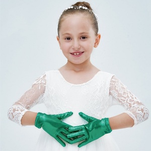 MIO bambini in pelle verniciata Performance luccicante <span class=keywords><strong>guanti</strong></span> in finta tinta unita <span class=keywords><strong>guanti</strong></span> da dito <span class=keywords><strong>per</strong></span> bambine <span class=keywords><strong>per</strong></span> feste - Product Image 2