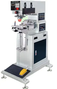 Máquina de impressão da impressão da almofada plástico do indicador do relógio da garrafa da cor única para a caneta