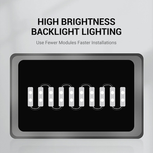 Módulos LED de Alto Brillo, Luz Blanca de 6500K, CC 24V, para Señalización Exterior, 2 LED, 180 Grados, Módulo LED de 1.5W - Product Image 1