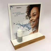 Bouteille de cosmétiques en bambou Glorifier Présentoir de bouteilles en bois Présentoir de cosmétiques en bambou