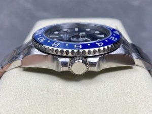 Reloj Mecánico de Buceo de Lujo, Super Calidad, Resistente al Agua, 40mm, Fábrica AR, Acero 904L, Movimiento 3285, Cerámica Azul, GMT Blueberry - Product Image 4