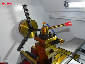 Torno de reparación de llanta de rueda de aleación CK6160Q Torno de rueda de corte de diamante - Product Image 3