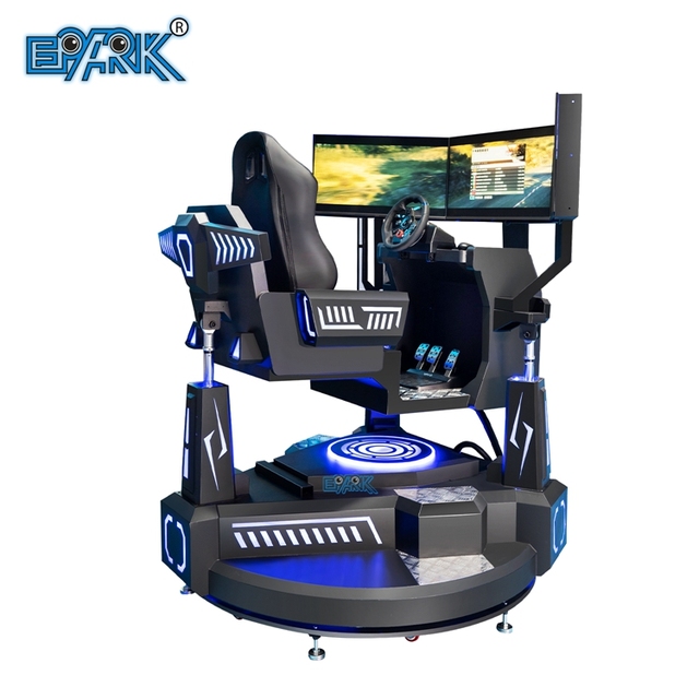 Exciting Simulator 3 Screen VR Car Racing Driving Video Arcade Game Machine