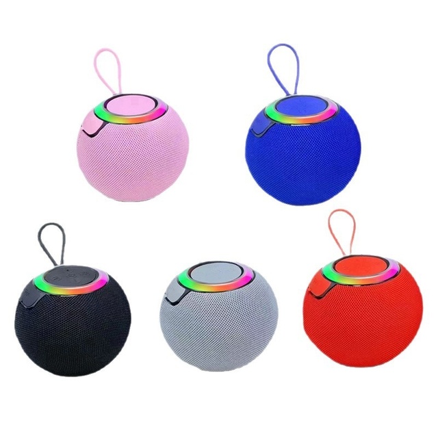 BS-02 Hot Selling Portable Wireless Speaker Outdoor Handle Mini Subwoofer Support TF Card Mini BT Speaker IPX5 Waterproof