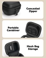 Estuche para Herramienta de Diagnóstico de Automóviles FIXD, Escáner OBD2 Bluetooth, Herramienta de Diagnóstico, Bolsa de Almacenamiento Portátil Mini Compacta