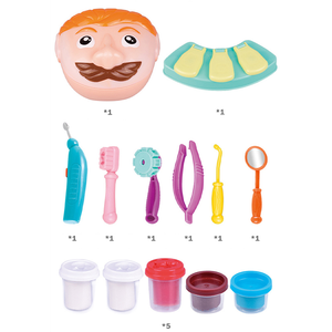 ชุดเครื่องมือแป้งโดว์ของเล่นแบบอินเทอร์แอคทีฟสำหรับเด็กใช้ในห้องทำงานทันตแพทย์ - Product Image 3