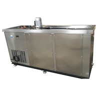 Machine à fabriquer des blocs de glace industriels en acier inoxydable 304, capacité 1 tonne, 10 kg, 20 kg
