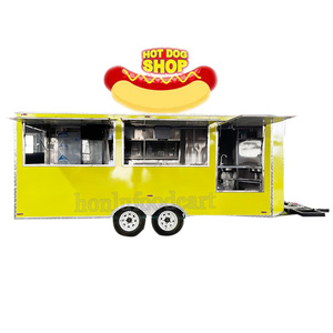 Remolque de camión de alimentos, carrito de cocina completo, panadería, <span class=keywords><strong>helados</strong></span>, 2021, hecho <span class=keywords><strong>en</strong></span> China, gran oferta - Product Image 2