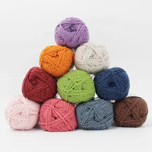 80s 100s Cheap Price Good Quality Dyed Compact Cotton Yarns Ring Custom OEM Anti Dye Technics Style Pattern Color Knitting Eco